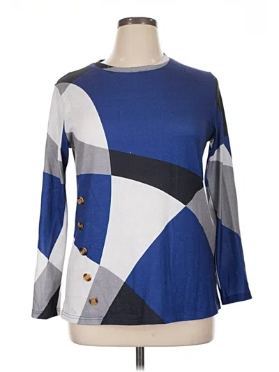 Pre-owned Unbranded Pullover Sweater In Blue