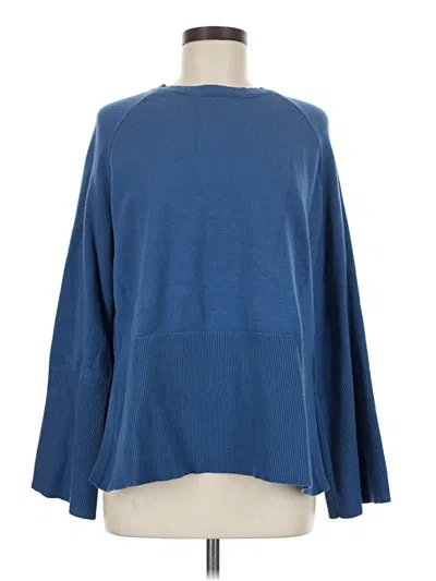 Pre-owned Unbranded Pullover Sweater In Blue