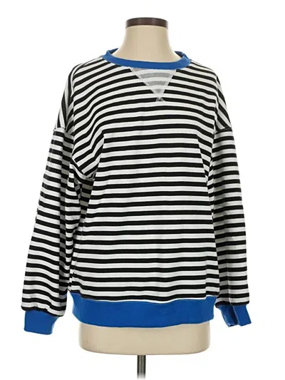 Pre-owned Unbranded Pullover Sweater In Blue