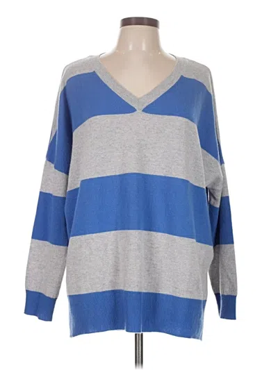 Pre-owned Unbranded Pullover Sweater In Blue