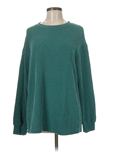 Pre-owned Unbranded Pullover Sweater In Blue
