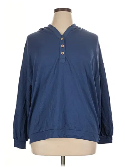 Pre-owned Unbranded Pullover Sweater In Blue
