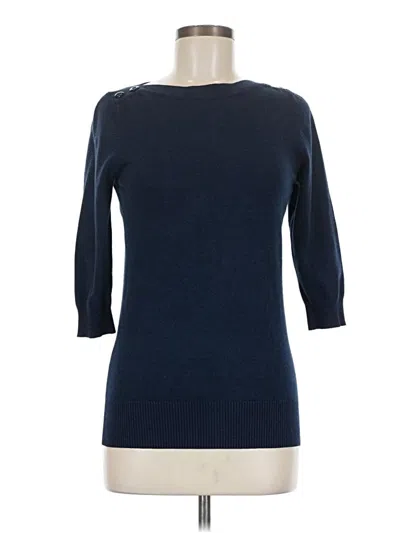 Pre-owned Unbranded Pullover Sweater In Blue