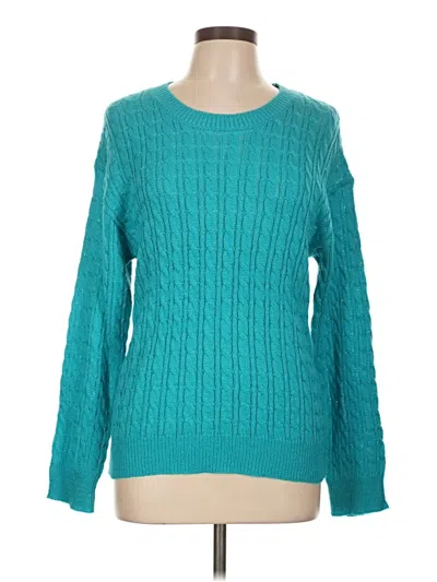 Pre-owned Unbranded Pullover Sweater In Blue