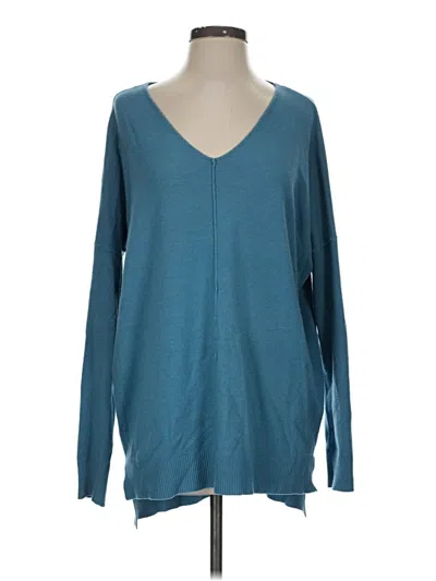 Pre-owned Unbranded Pullover Sweater In Blue