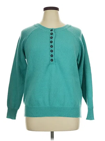 Pre-owned Unbranded Pullover Sweater In Blue