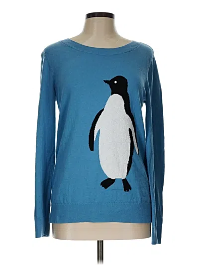 Pre-owned Unbranded Pullover Sweater In Blue