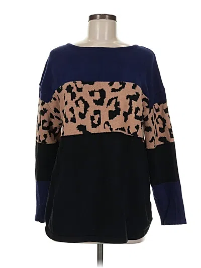 Pre-owned Unbranded Pullover Sweater In Blue
