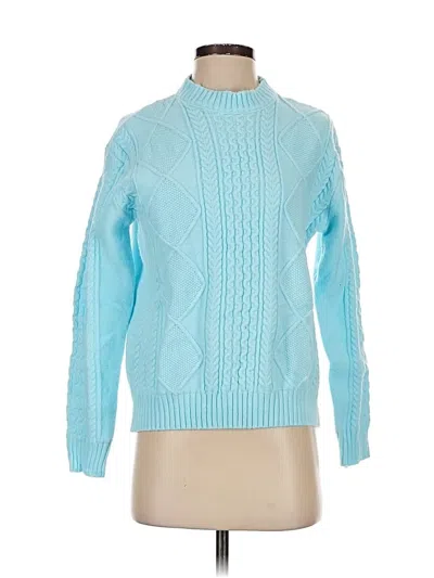 Pre-owned Unbranded Pullover Sweater In Blue