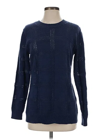 Pre-owned Unbranded Pullover Sweater In Blue