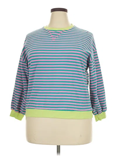 Pre-owned Unbranded Pullover Sweater In Blue