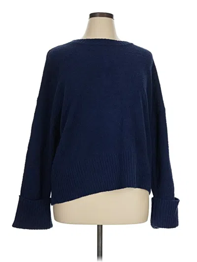 Pre-owned Unbranded Pullover Sweater In Blue
