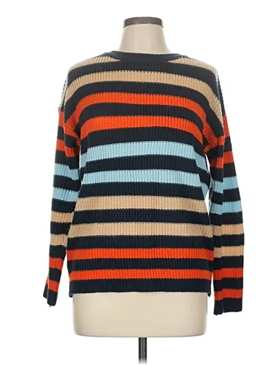 Pre-owned Unbranded Pullover Sweater In Blue