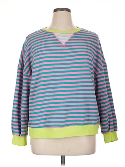 Pre-owned Unbranded Pullover Sweater In Blue