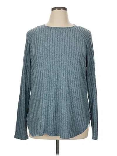Pre-owned Unbranded Pullover Sweater In Blue