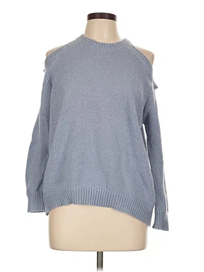 Pre-owned Unbranded Pullover Sweater In Blue