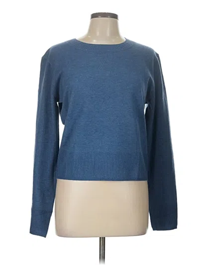 Pre-owned Unbranded Pullover Sweater In Blue
