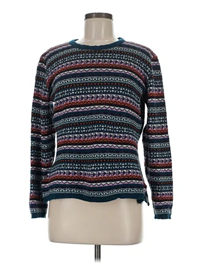 Pre-owned Unbranded Pullover Sweater In Blue