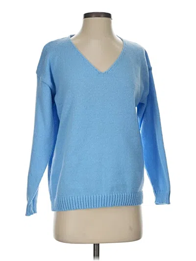 Pre-owned Unbranded Pullover Sweater In Blue