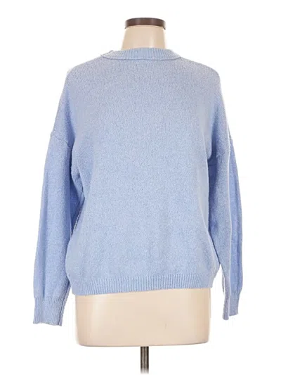 Pre-owned Unbranded Pullover Sweater In Blue