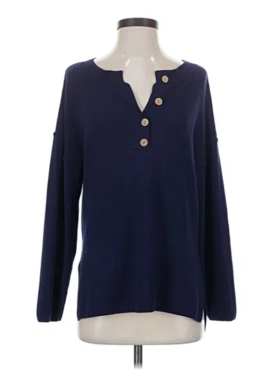 Pre-owned Unbranded Pullover Sweater In Blue