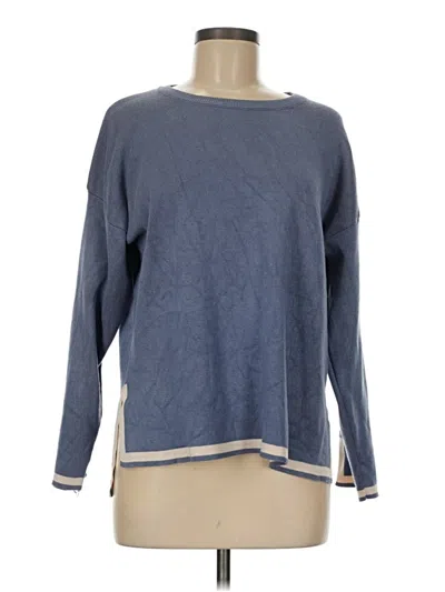 Pre-owned Unbranded Pullover Sweater In Blue