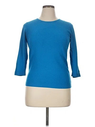 Pre-owned Unbranded Pullover Sweater In Blue