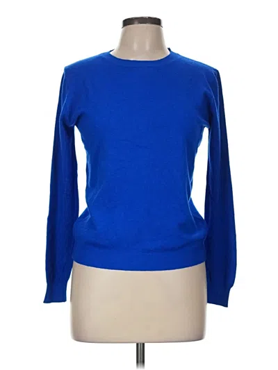Pre-owned Unbranded Pullover Sweater In Blue