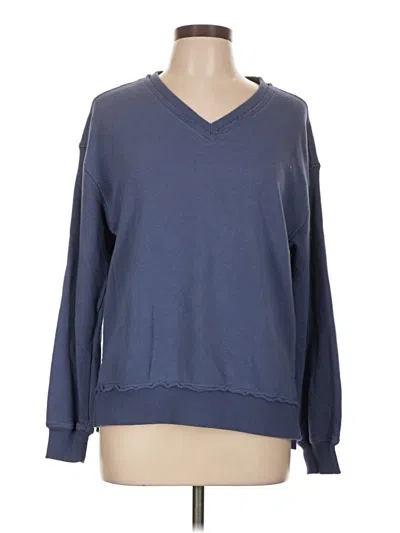 Pre-owned Unbranded Pullover Sweater In Blue