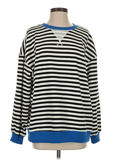 Pre-owned Unbranded Pullover Sweater In Blue