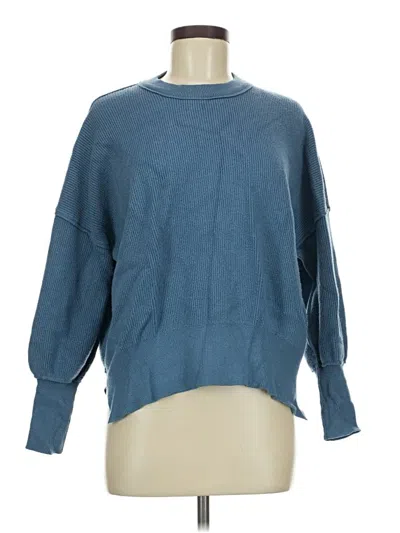 Pre-owned Unbranded Pullover Sweater In Blue