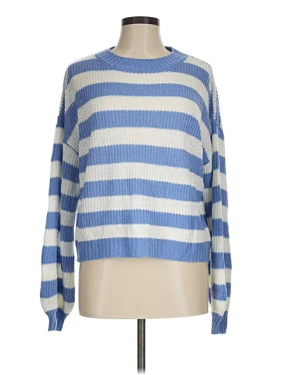 Pre-owned Unbranded Pullover Sweater In Blue