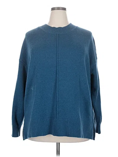 Pre-owned Unbranded Pullover Sweater In Blue