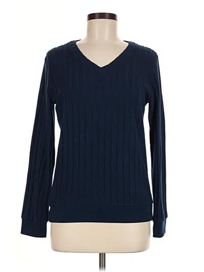 Pre-owned Unbranded Pullover Sweater In Blue