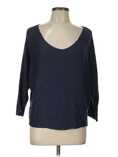 Pre-owned Unbranded Pullover Sweater In Blue