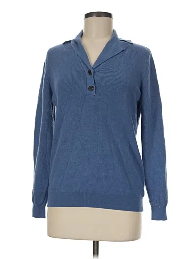 Pre-owned Unbranded Pullover Sweater In Blue