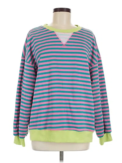 Pre-owned Unbranded Pullover Sweater In Blue