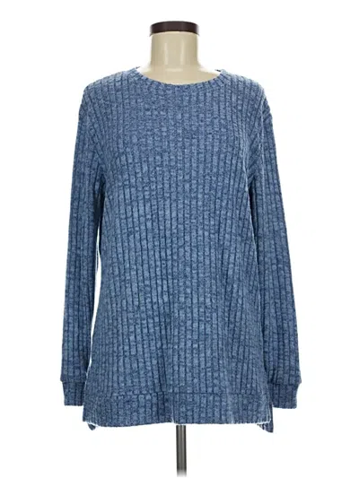 Pre-owned Unbranded Pullover Sweater In Blue