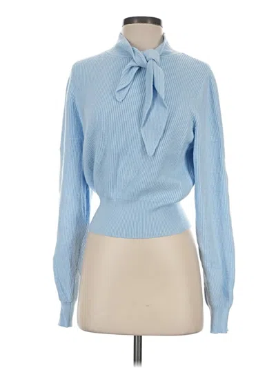 Pre-owned Unbranded Pullover Sweater In Blue