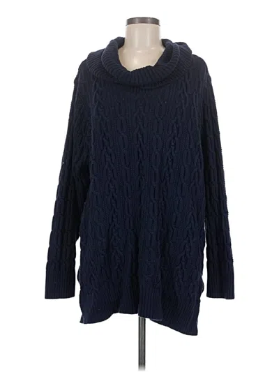 Pre-owned Unbranded Pullover Sweater In Blue
