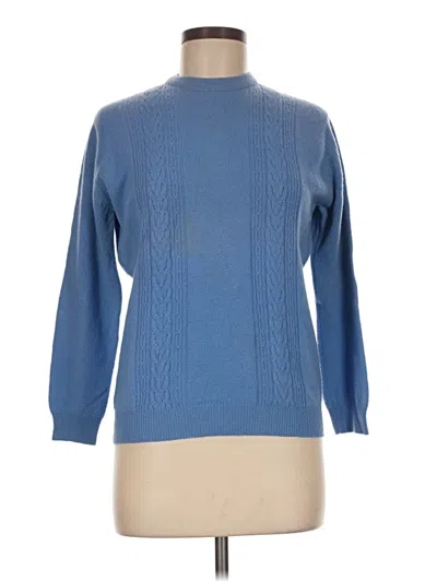 Pre-owned Unbranded Pullover Sweater In Blue