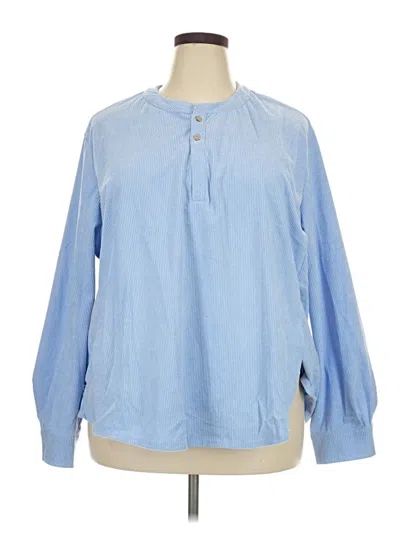 Pre-owned Unbranded Pullover Sweater In Blue