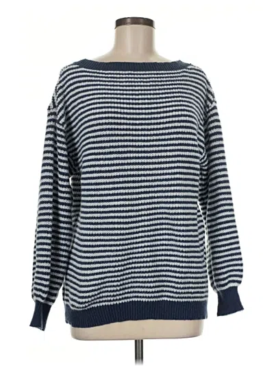 Pre-owned Unbranded Pullover Sweater In Blue