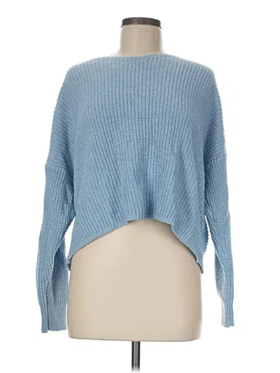 Pre-owned Unbranded Pullover Sweater In Blue