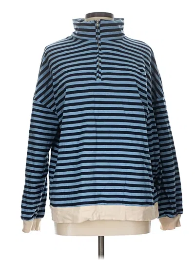 Pre-owned Unbranded Pullover Sweater In Blue