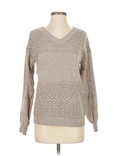 Pre-owned Unbranded Pullover Sweater In Brown