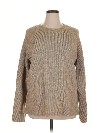 Pre-owned Unbranded Pullover Sweater In Brown