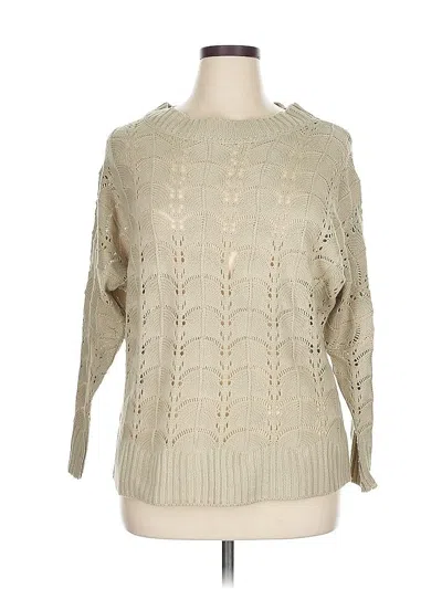 Pre-owned Unbranded Pullover Sweater In Brown