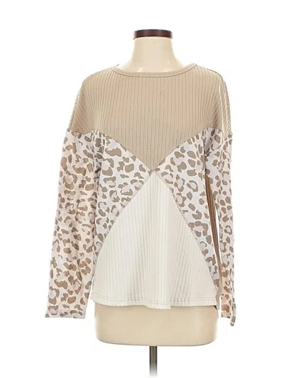 Pre-owned Unbranded Pullover Sweater In Brown