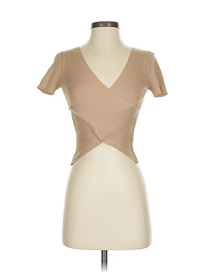 Pre-owned Unbranded Pullover Sweater In Brown